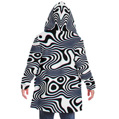 "Wild Cat (White)" HOODED CLOAK