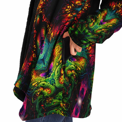 "Seed of Knowledge Mandala" HOODED CLOAK