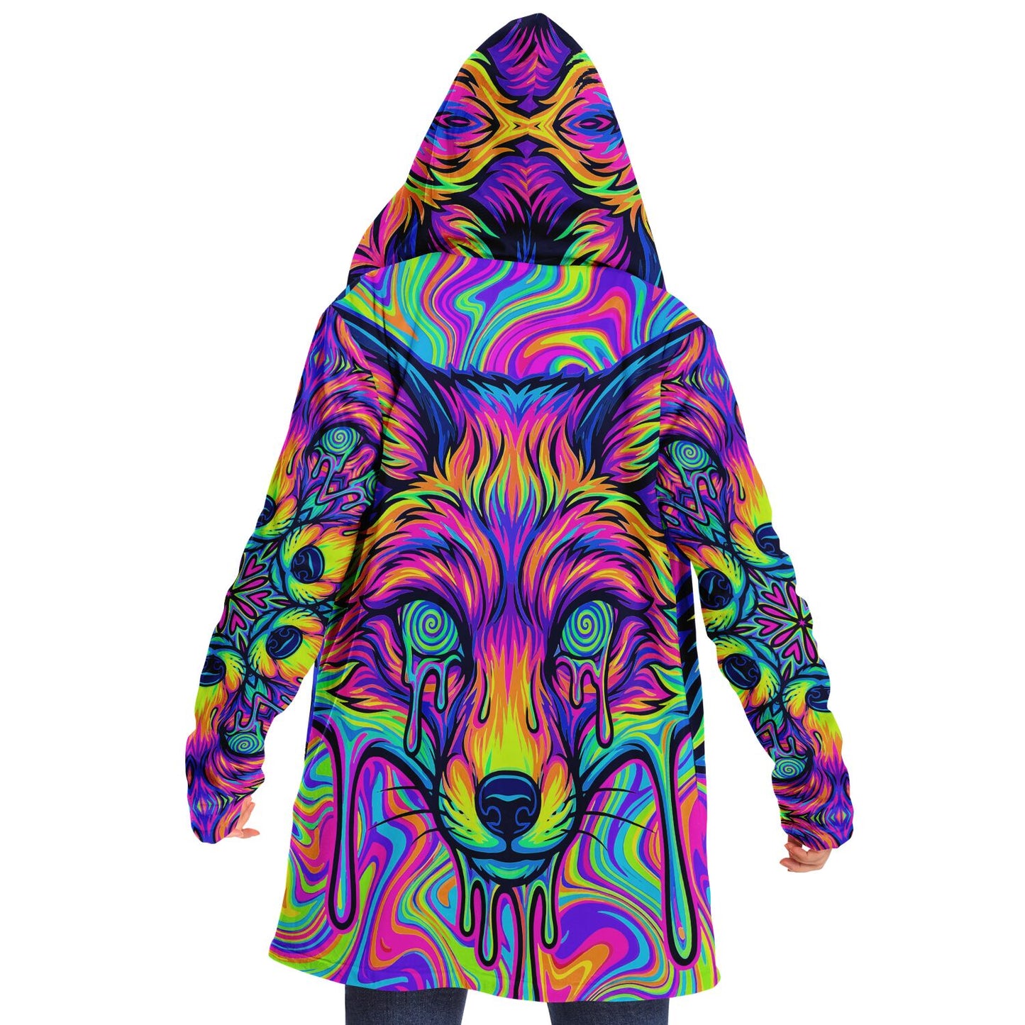 "Fox Hole" HOODED CLOAK