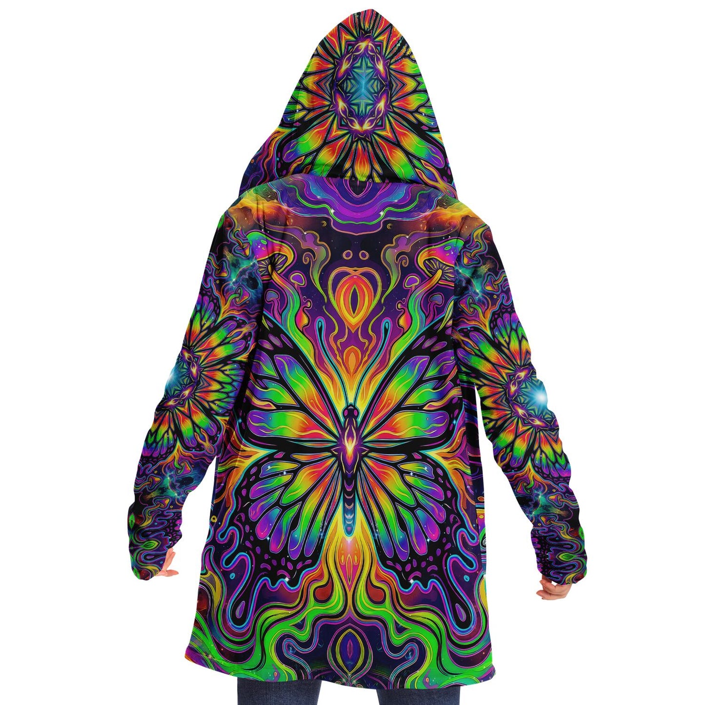 "Fitteryflutterby" HOODED CLOAK