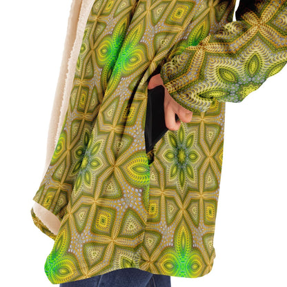 "Activation Initiated Pattern" HOODED CLOAK