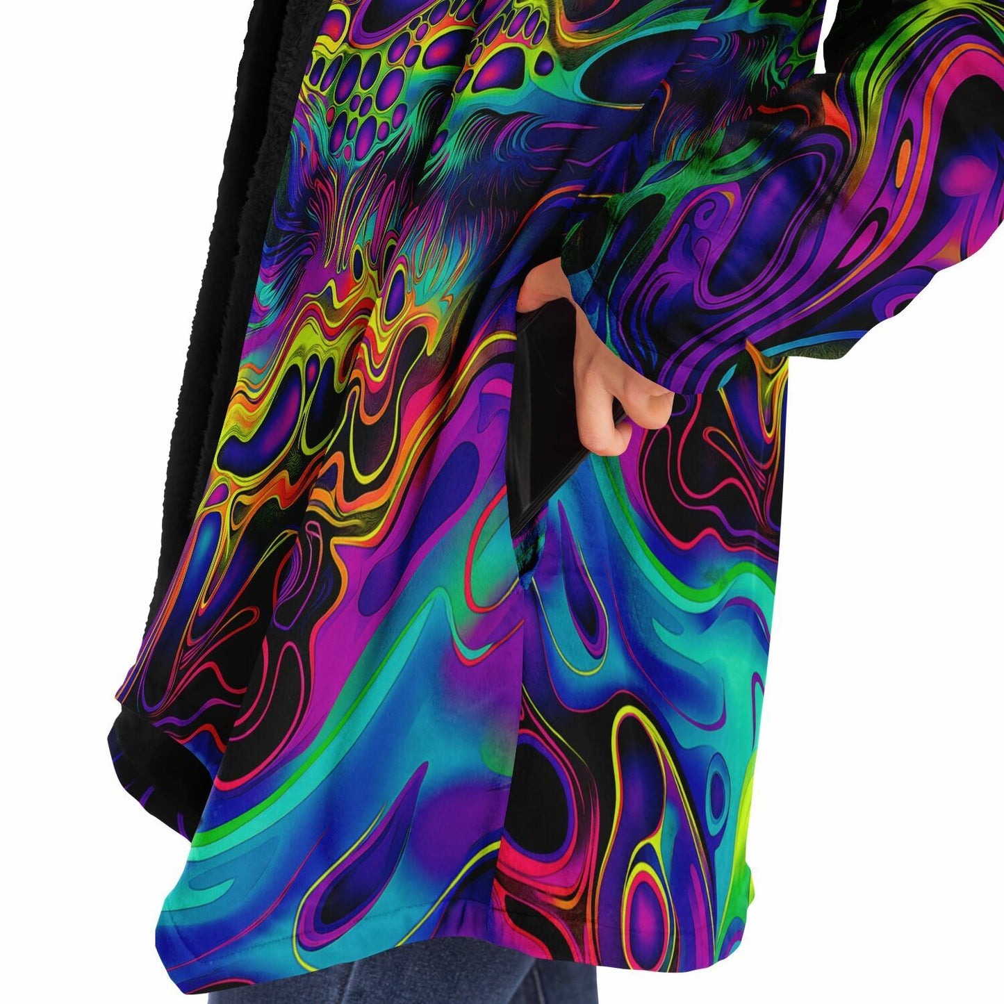 "Still Trippin'" HOODED CLOAK