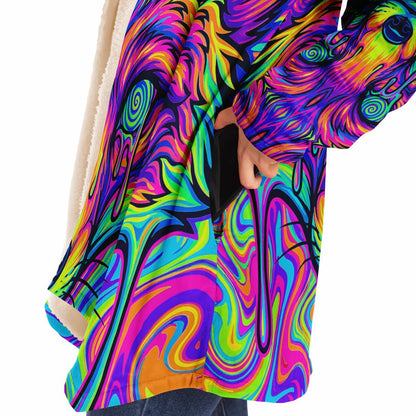 "Fox Hole" HOODED CLOAK