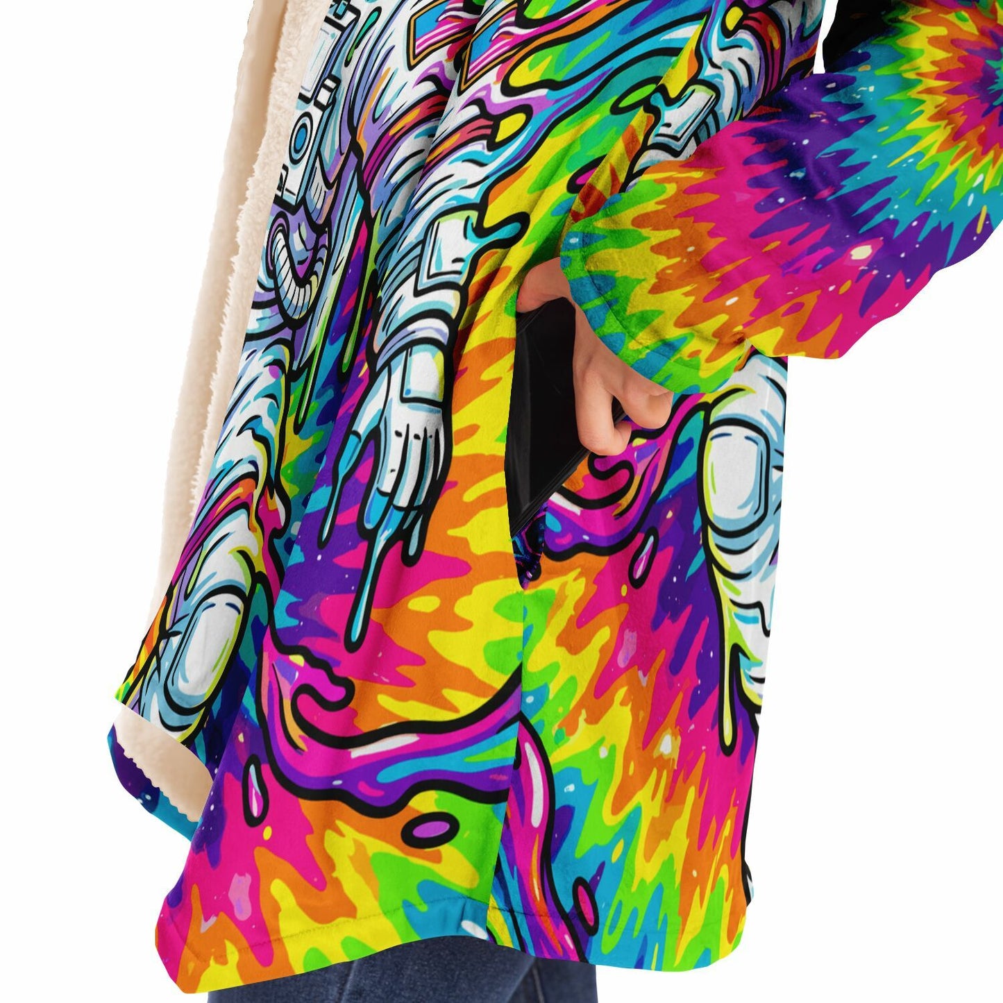 "Astro Burst" HOODED CLOAK