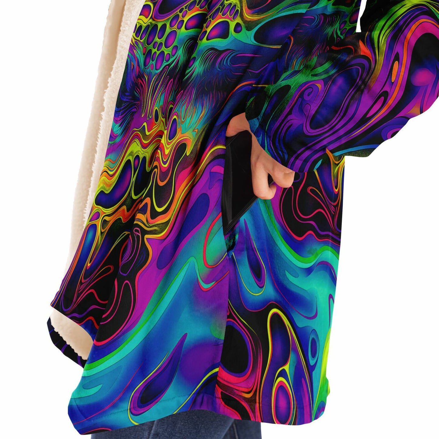 "Still Trippin'" HOODED CLOAK