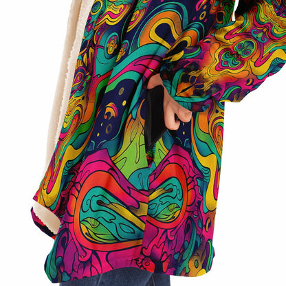 "Totem" HOODED CLOAK