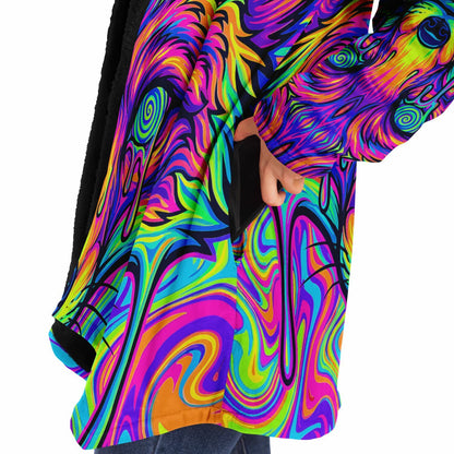"Fox Hole" HOODED CLOAK