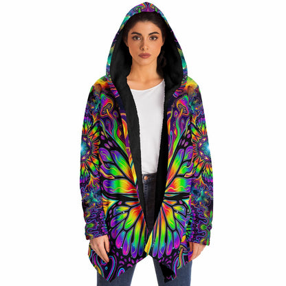 "Fitteryflutterby" HOODED CLOAK