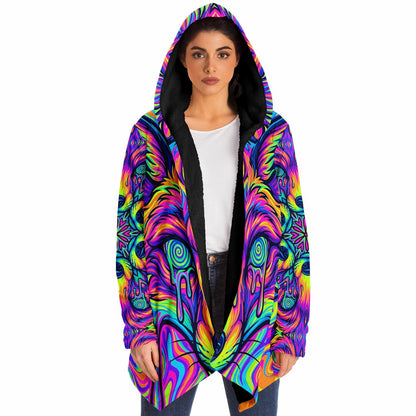 "Fox Hole" HOODED CLOAK