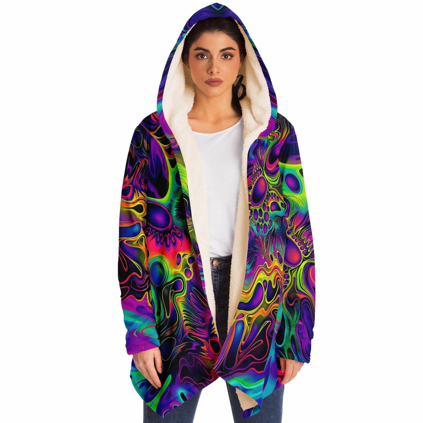 "Still Trippin'" HOODED CLOAK