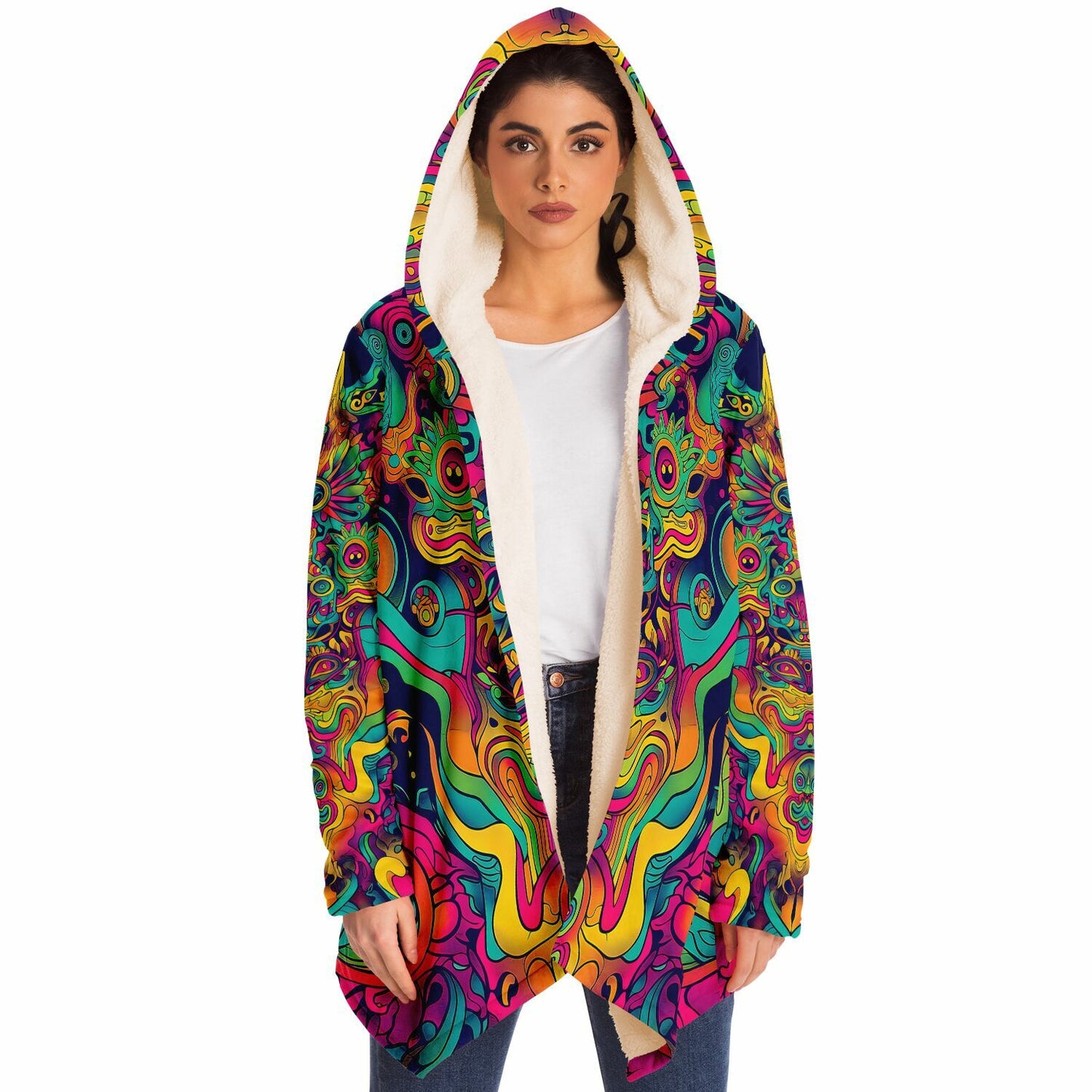 "Totem" HOODED CLOAK