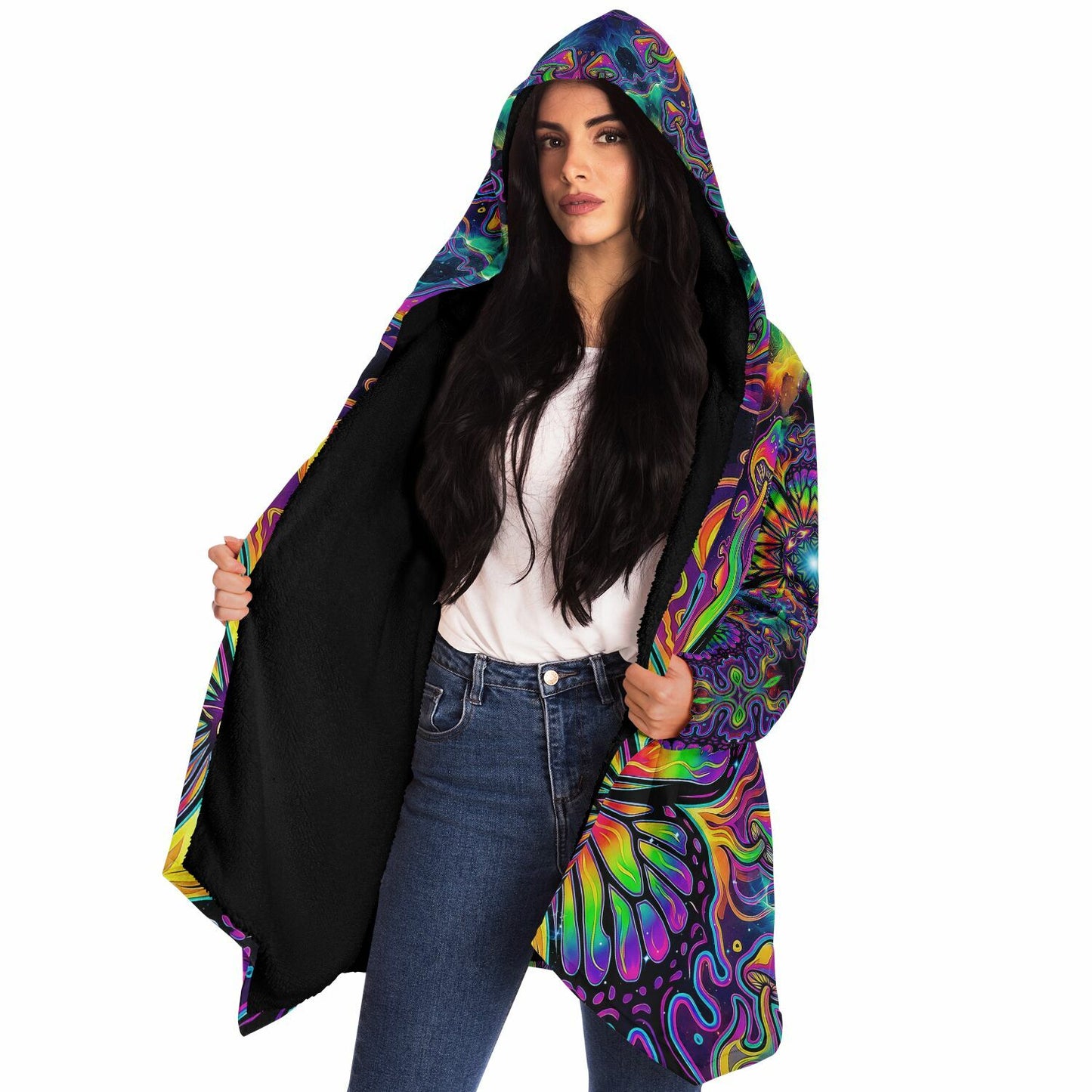 "Fitteryflutterby" HOODED CLOAK