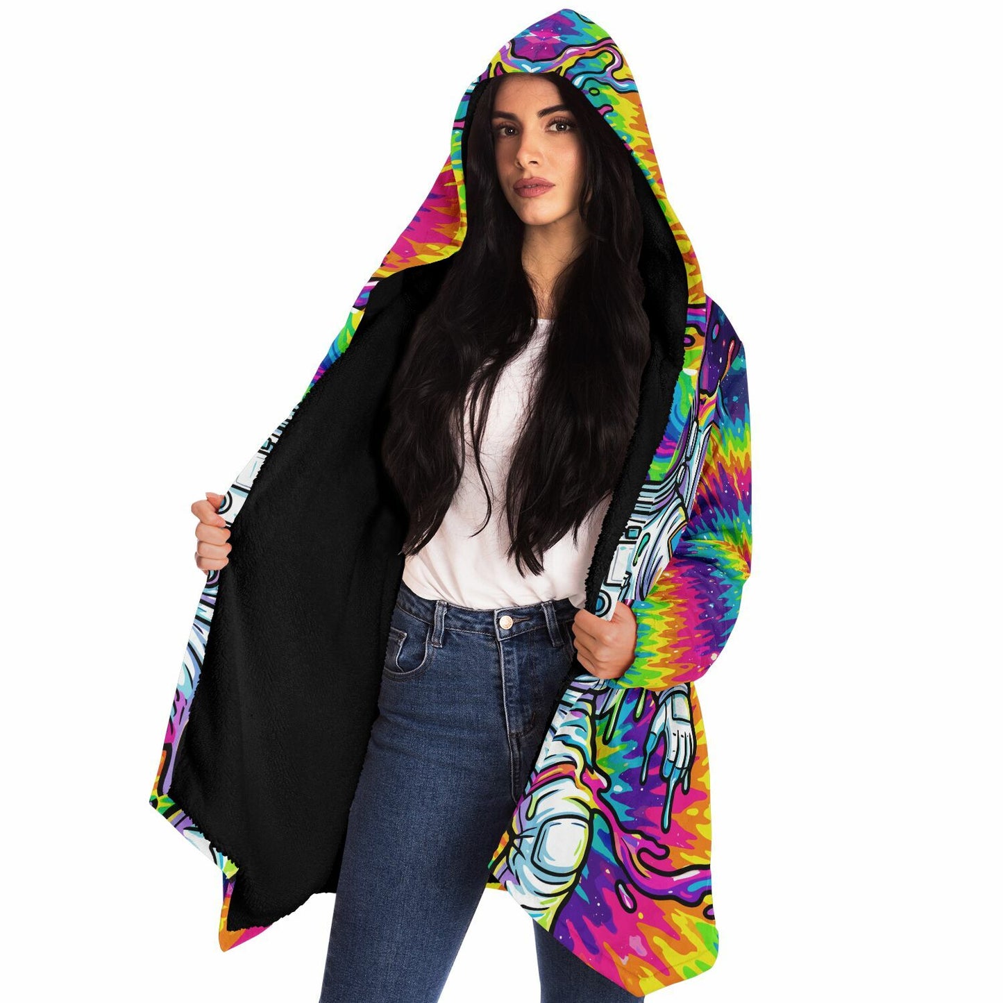 "Astro Burst" HOODED CLOAK