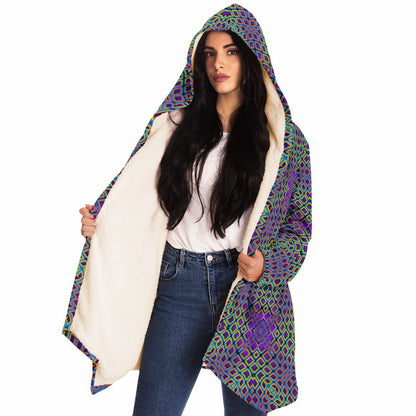 "Cymatic Surge" HOODED CLOAK