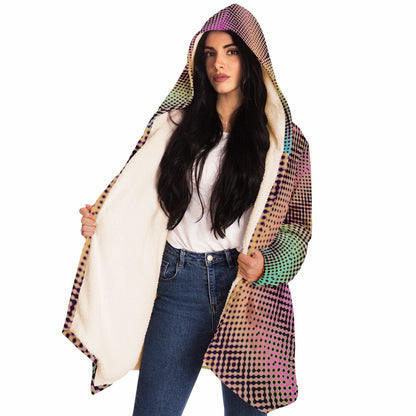 "Morphing Cycles Beach" HOODED CLOAK