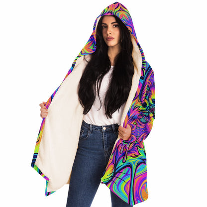 "Fox Hole" HOODED CLOAK