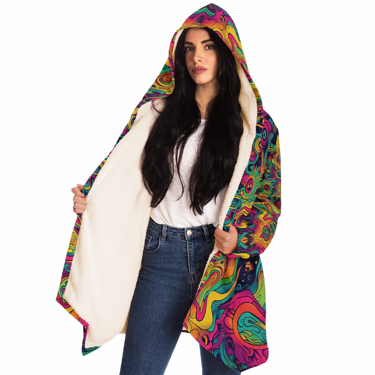 "Totem" HOODED CLOAK