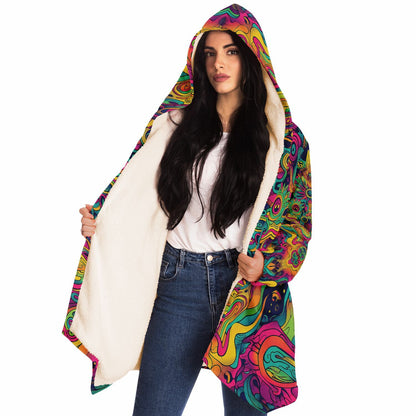"Totem" HOODED CLOAK