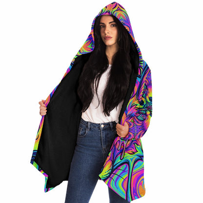"Fox Hole" HOODED CLOAK