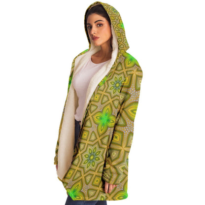 "Activation Initiated Pattern" HOODED CLOAK