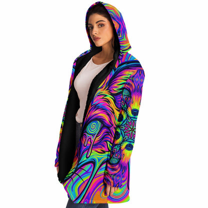 "Fox Hole" HOODED CLOAK