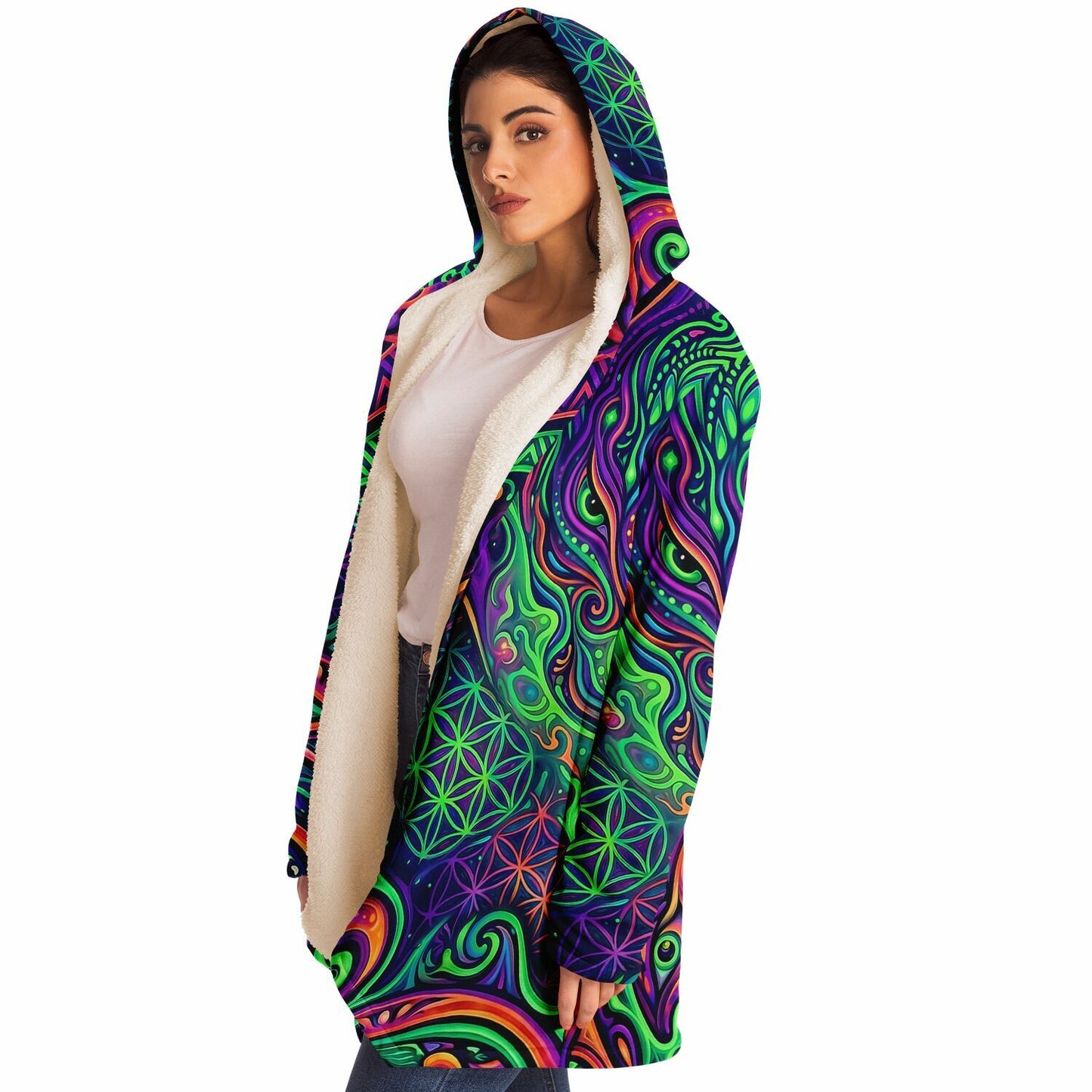 "Etheric Flow" HOODED CLOAK