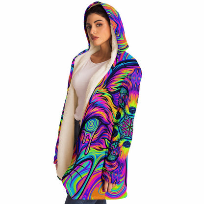 "Fox Hole" HOODED CLOAK