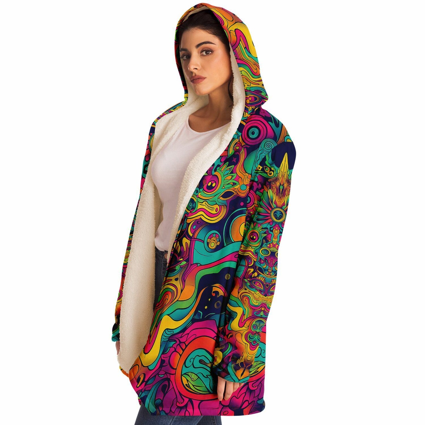 "Totem" HOODED CLOAK