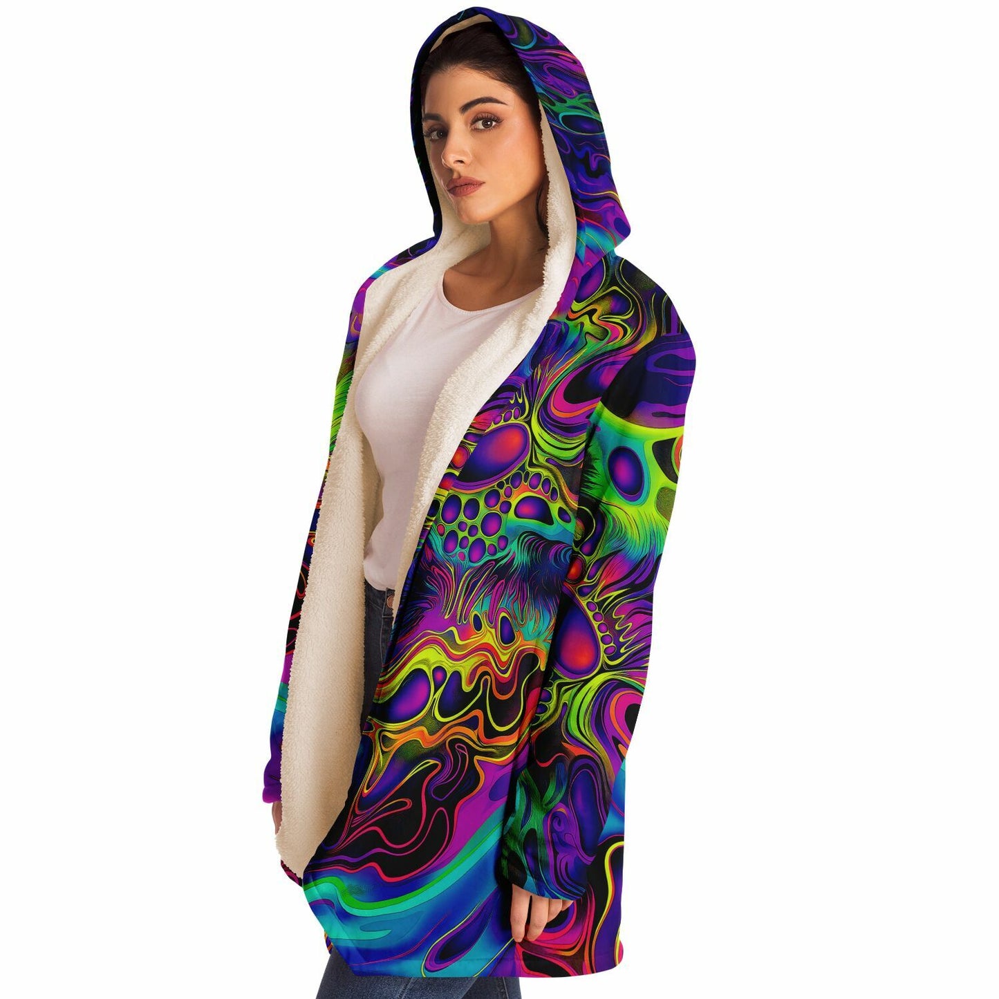 "Still Trippin'" HOODED CLOAK