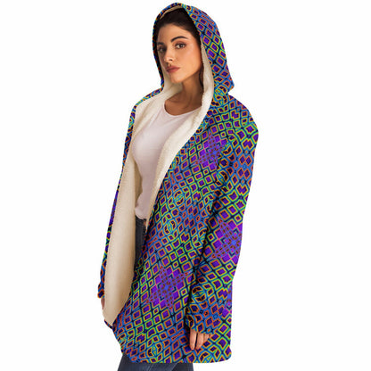 "Cymatic Surge" HOODED CLOAK