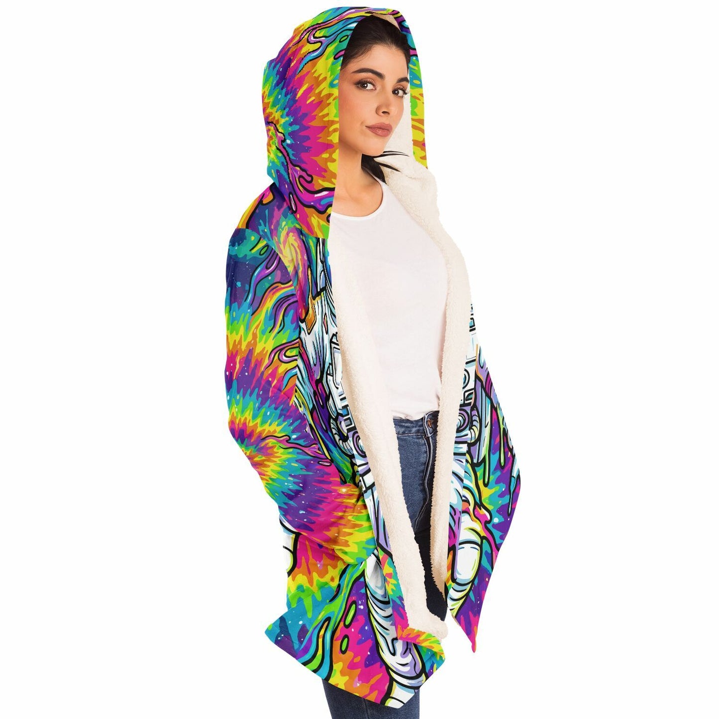 "Astro Burst" HOODED CLOAK