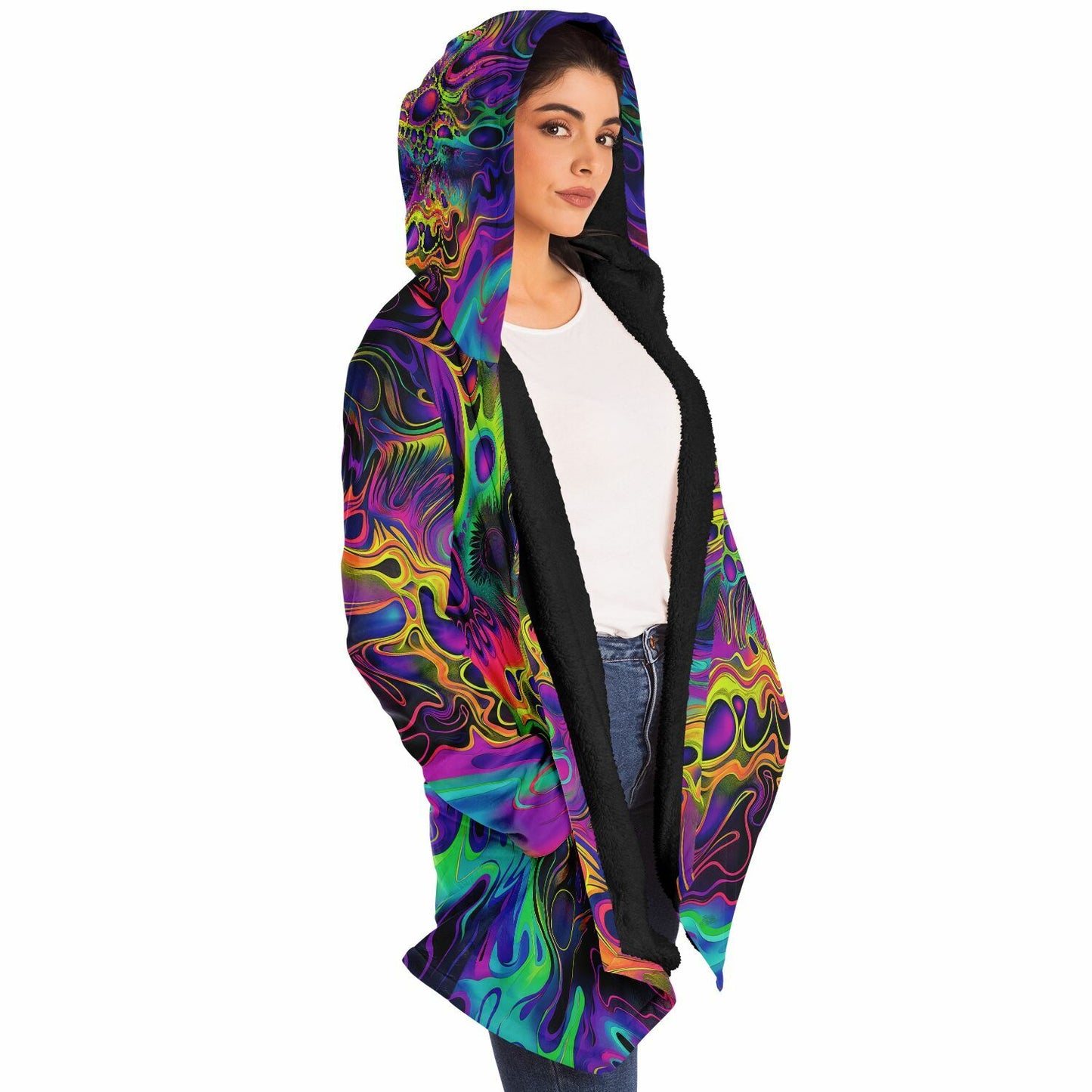 "Still Trippin'" HOODED CLOAK