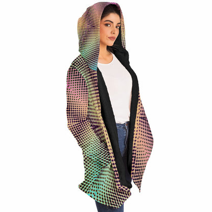 "Morphing Cycles Beach" HOODED CLOAK