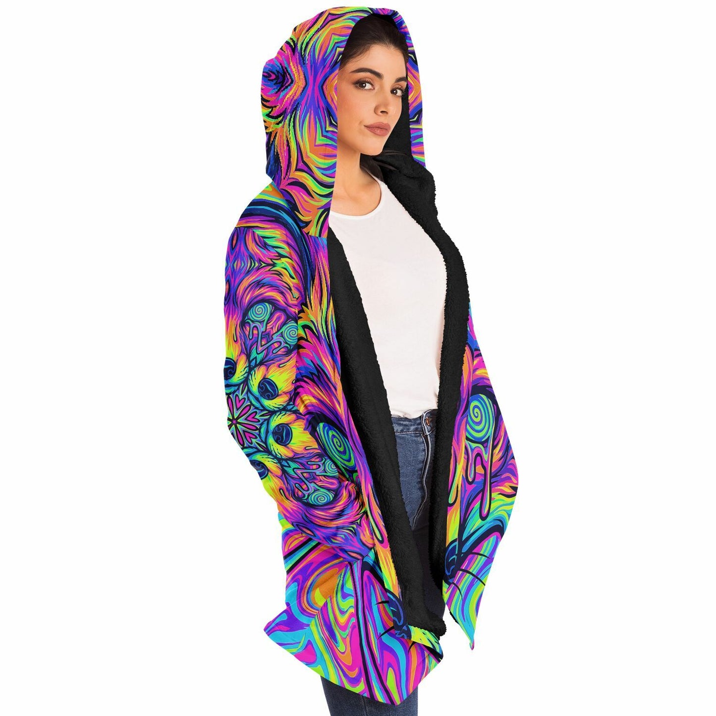 "Fox Hole" HOODED CLOAK
