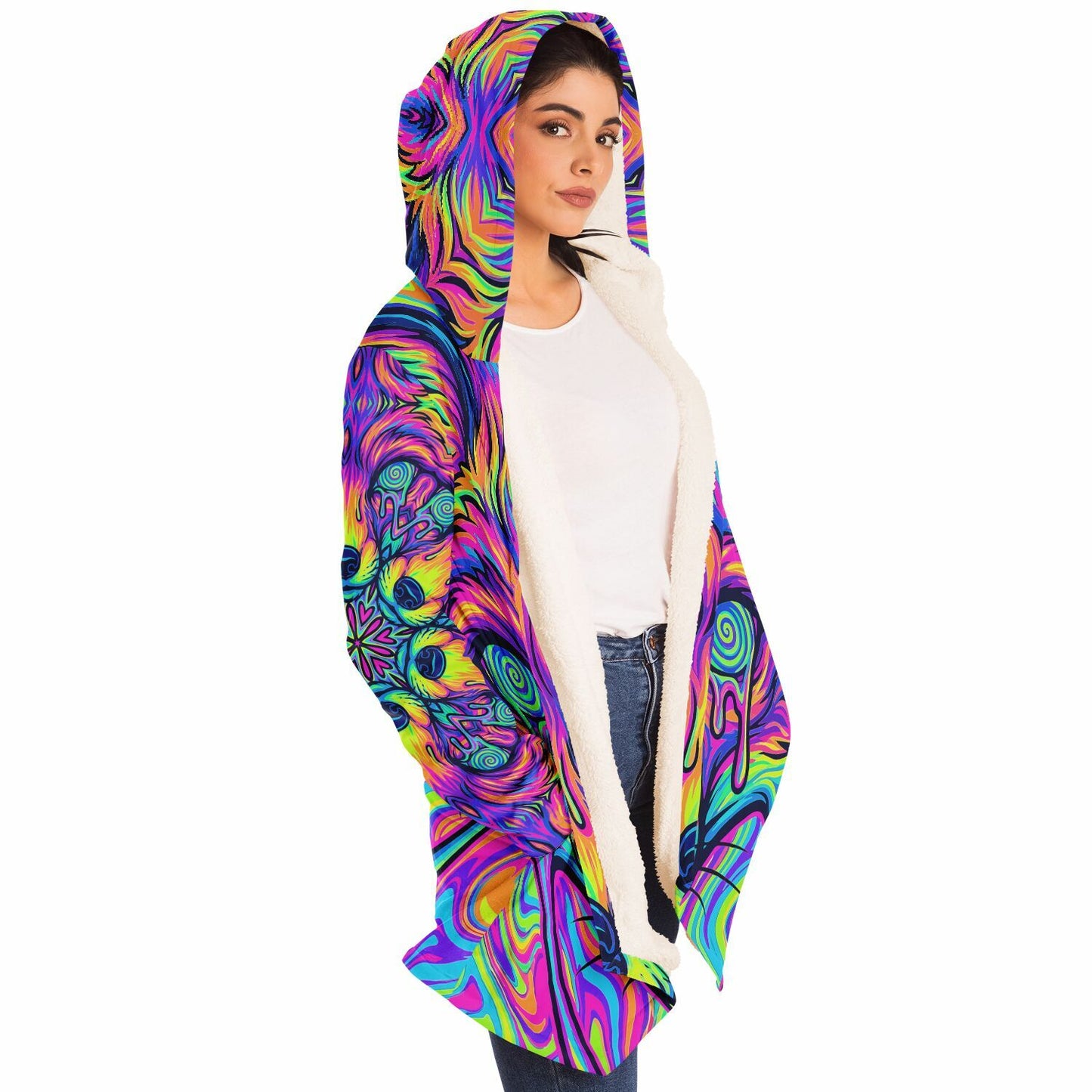 "Fox Hole" HOODED CLOAK