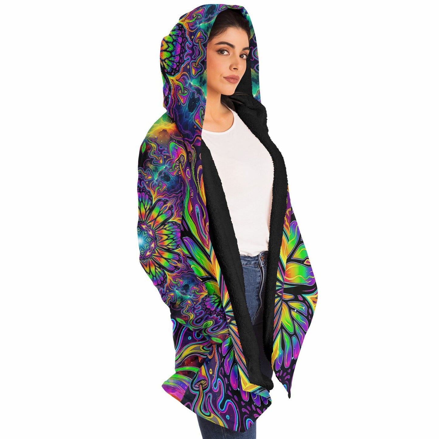 "Fitteryflutterby" HOODED CLOAK