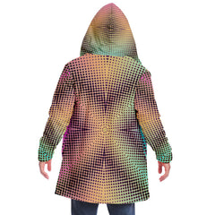 "Morphing Cycles Beach" HOODED CLOAK