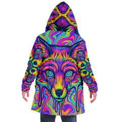 "Fox Hole" HOODED CLOAK