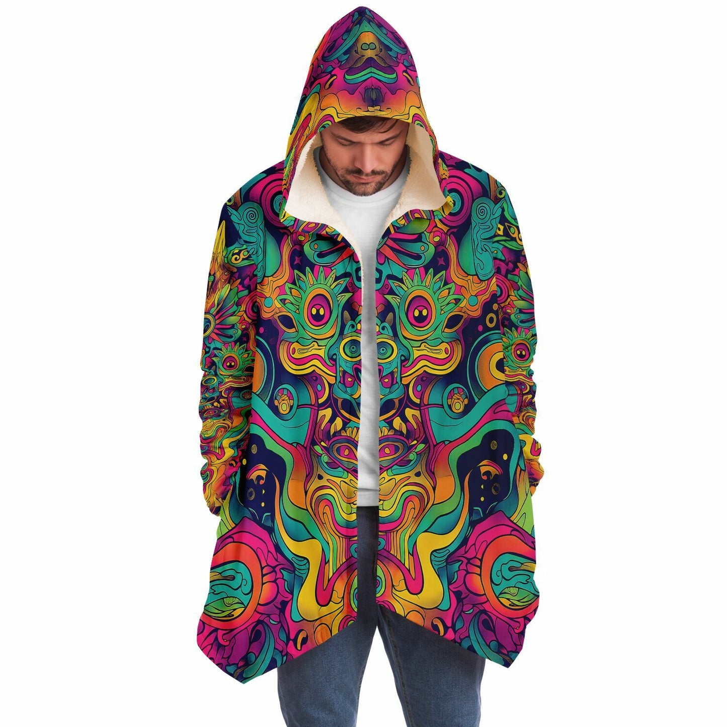 "Totem" HOODED CLOAK