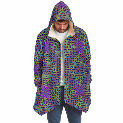 "Cymatic Surge" HOODED CLOAK
