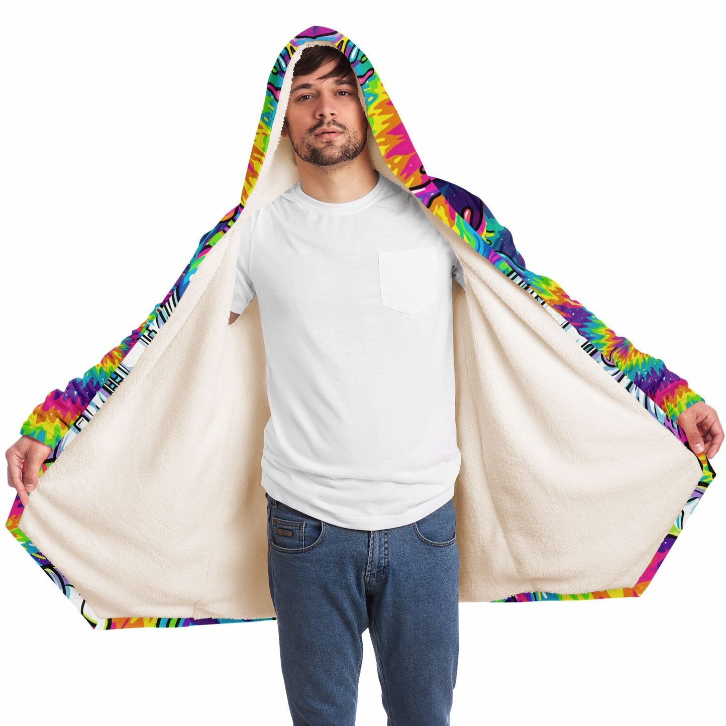 "Astro Burst" HOODED CLOAK