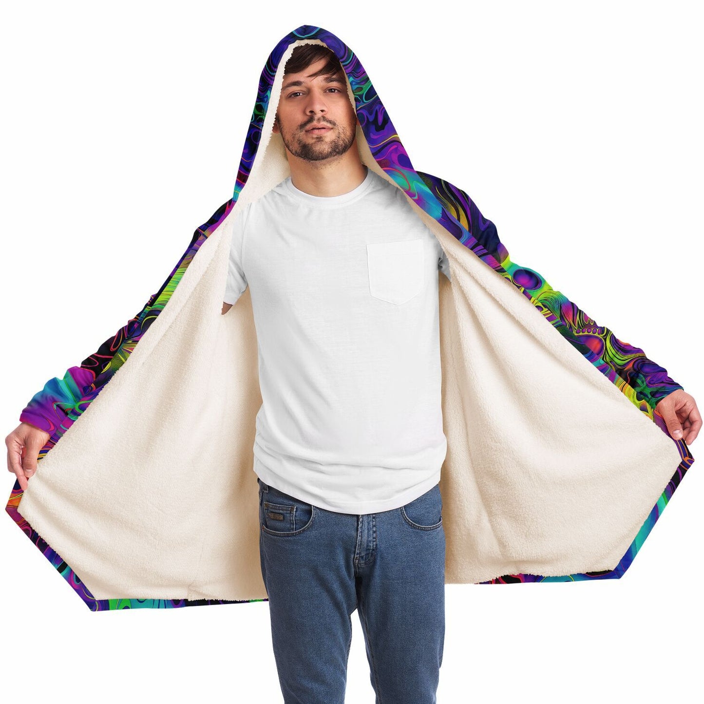 "Still Trippin'" HOODED CLOAK