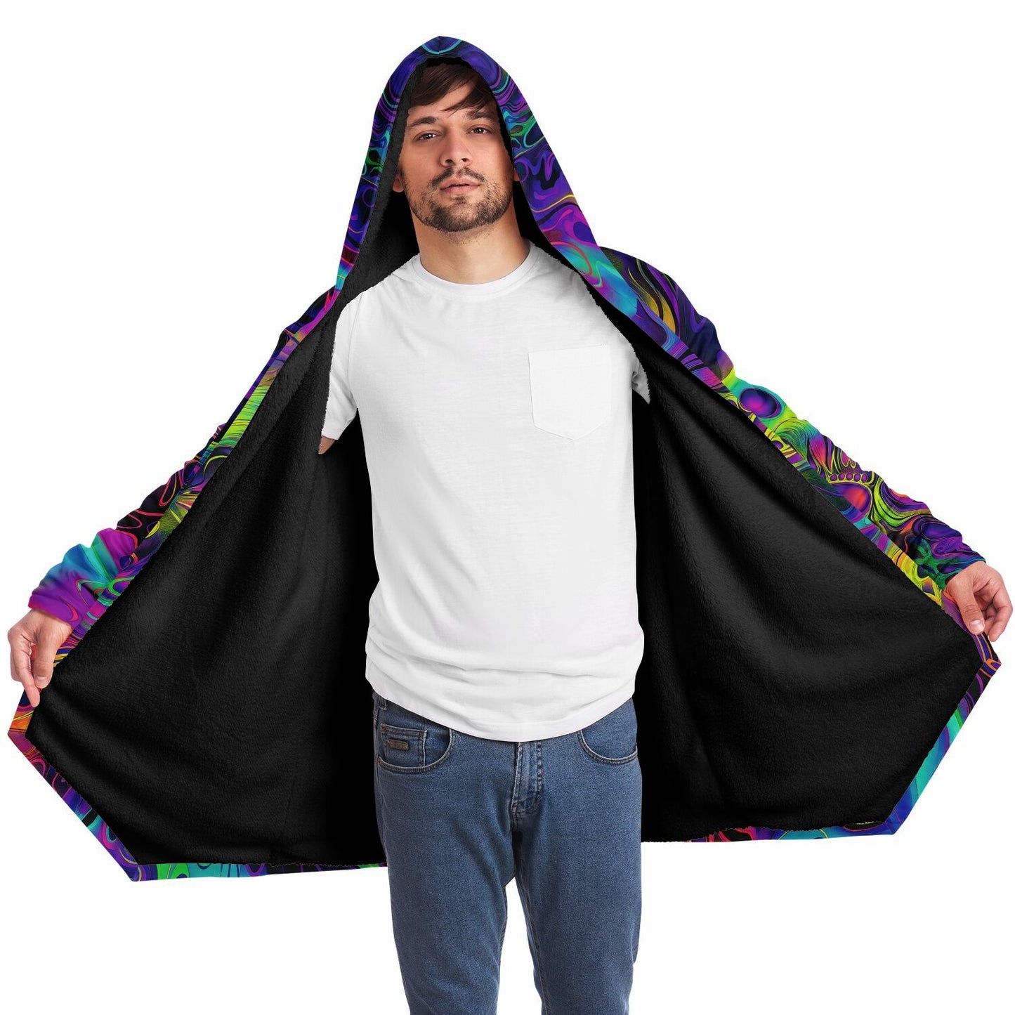 "Still Trippin'" HOODED CLOAK