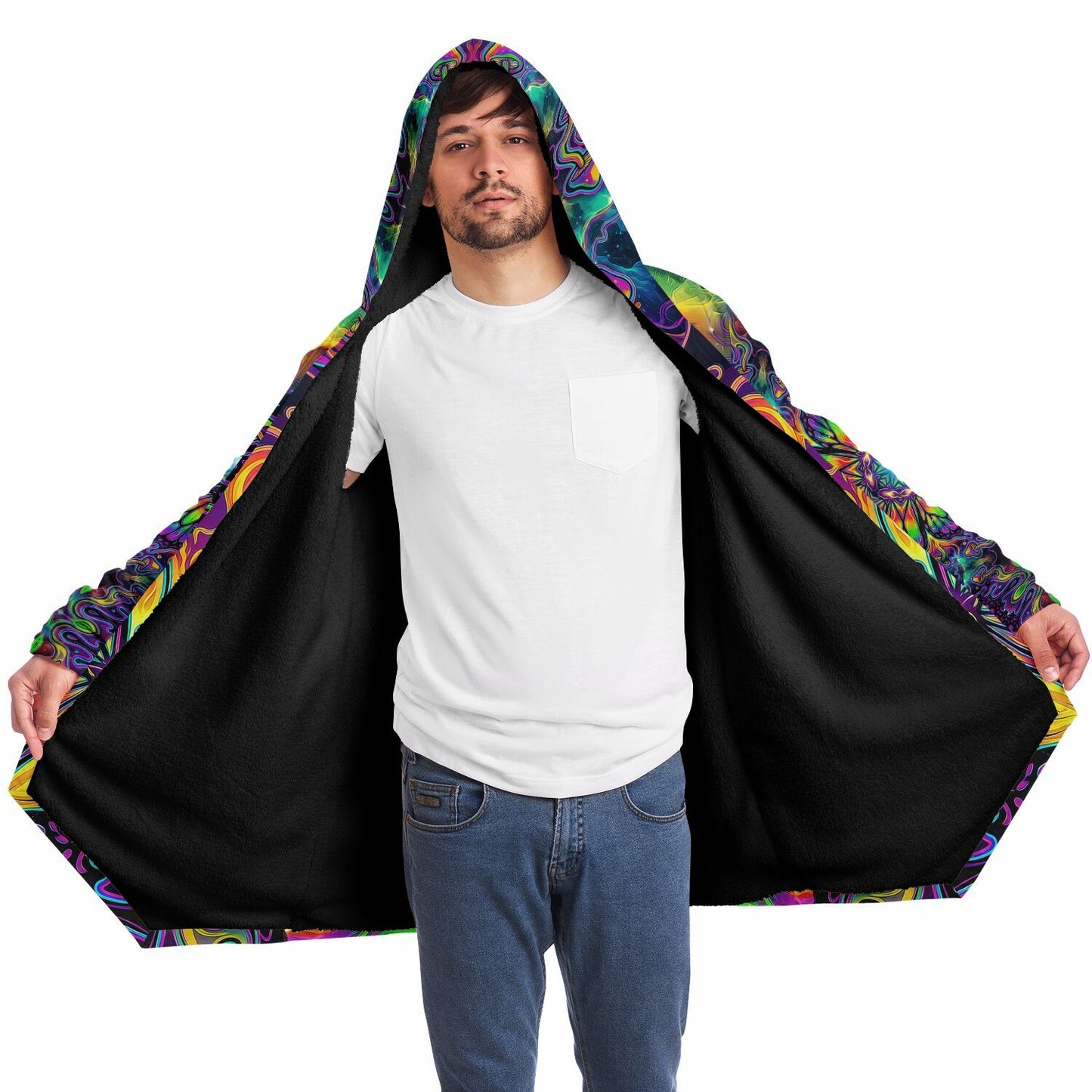 "Fitteryflutterby" HOODED CLOAK