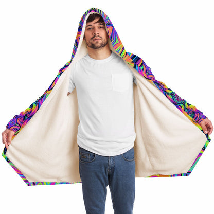 "Fox Hole" HOODED CLOAK