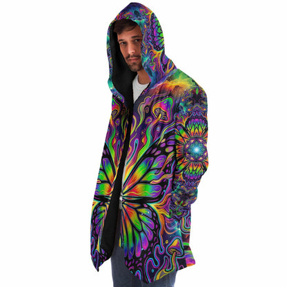 "Fitteryflutterby" HOODED CLOAK