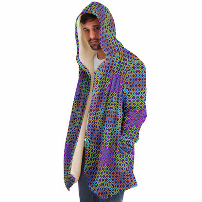 "Cymatic Surge" HOODED CLOAK