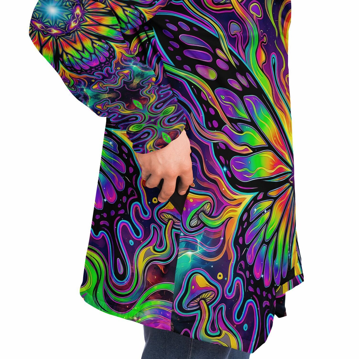 "Fitteryflutterby" HOODED CLOAK
