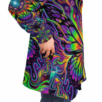 "Fitteryflutterby" HOODED CLOAK