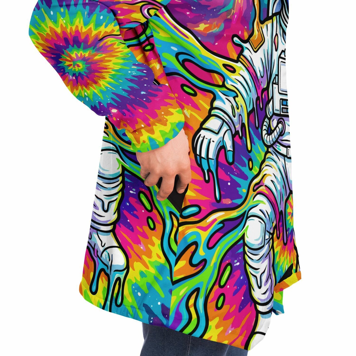 "Astro Burst" HOODED CLOAK